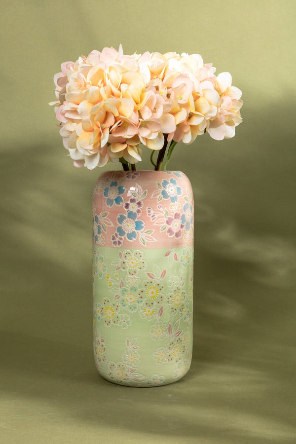 Carraig Donn Eclectic Multicolour Flower Vase