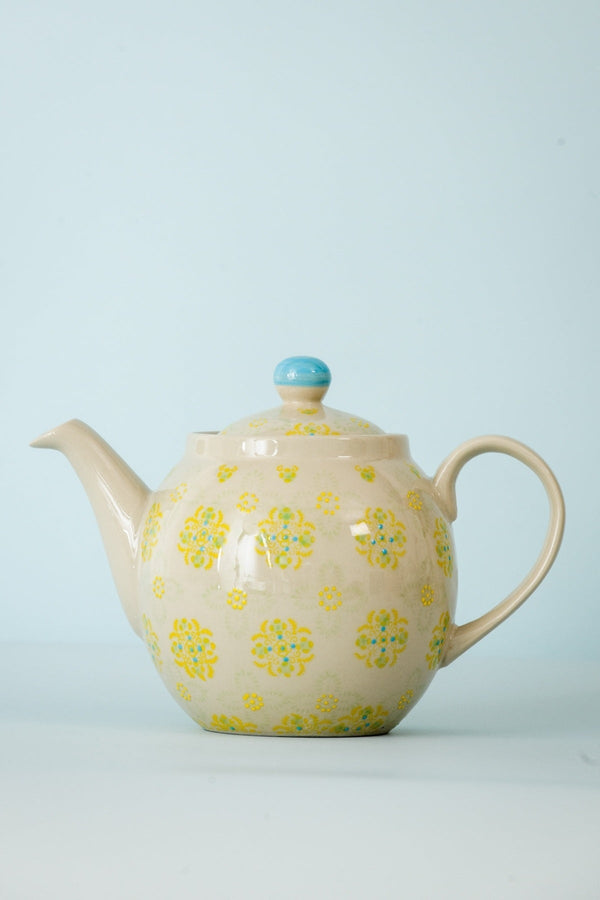 carraig donn Eclectic Yellow Tea Pot