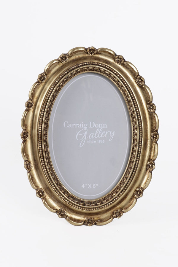 Carraig Donn Eden Oval Gold Photo Frame 4x6