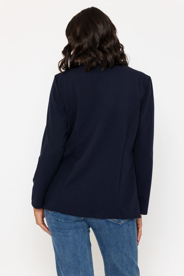 Carraig Donn Edge To Edge Scuba Blazer In Navy