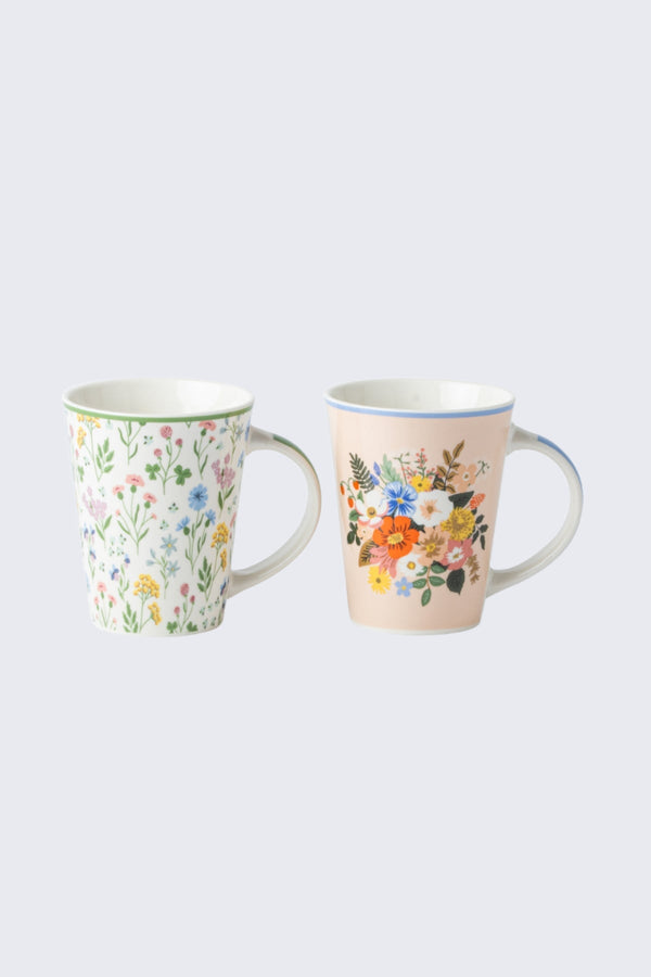 Carraig Donn Ella Set Of 4 Flower Mugs