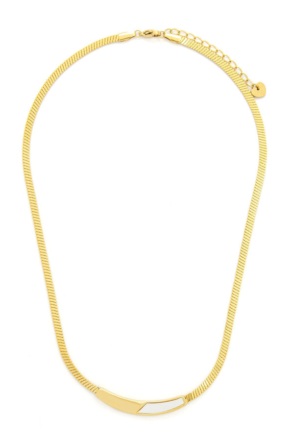Carraig Donn Emelia Snake Chain Gold Necklace