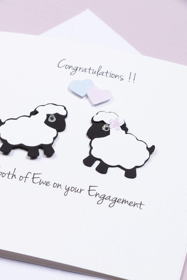 Carraig Donn Engaged Handmade Card