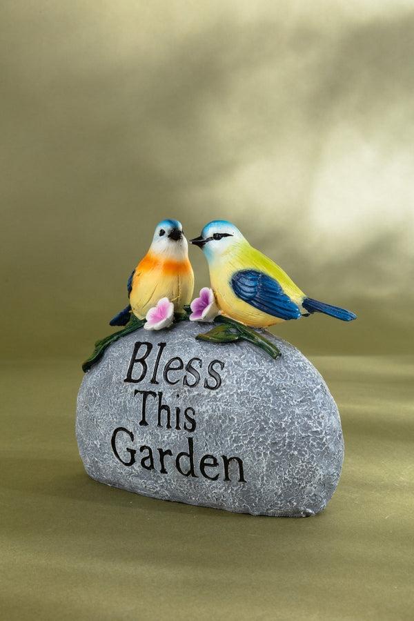 Carraig Donn Engraved Stone With Pair Of Birds