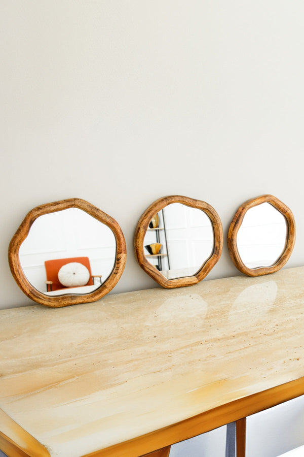 carraig donn Farrow Mirror 22Cm