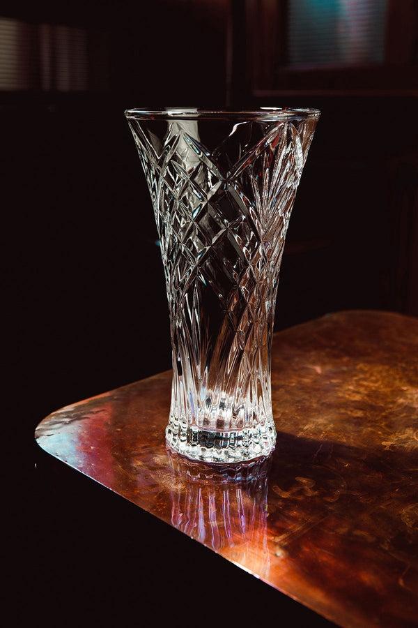 Carraig Donn Flared Glass 12" Vase