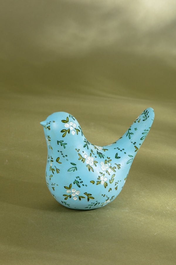 Carraig Donn Floral Blue Bird Ornament