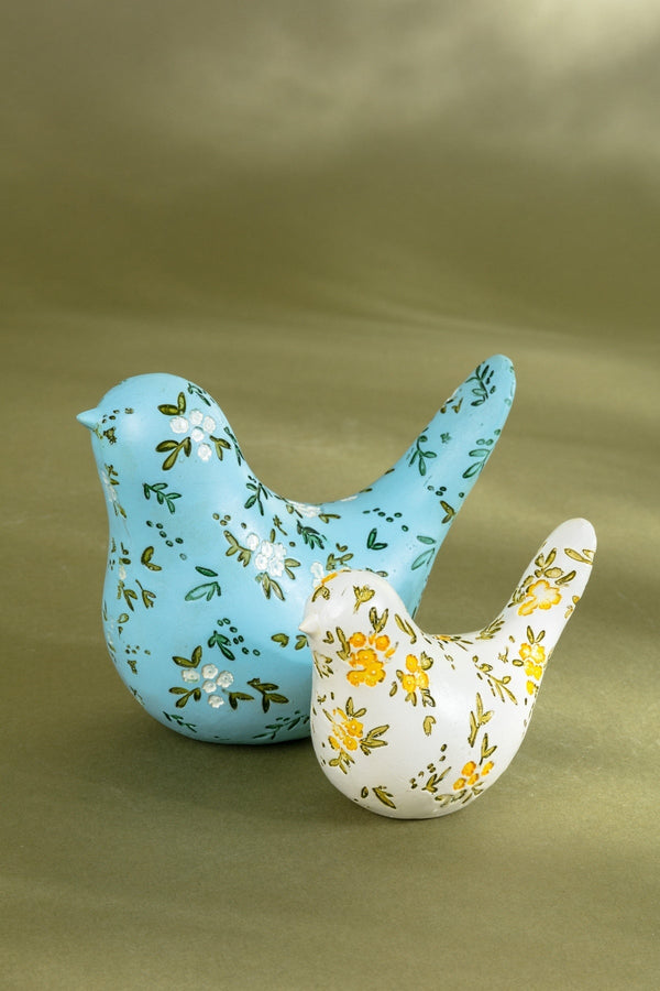 Carraig Donn Floral Blue Bird Ornament