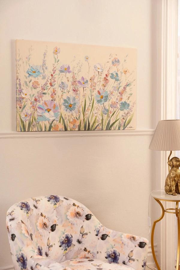 Carraig Donn Floral Meadow Canvas Wall Art