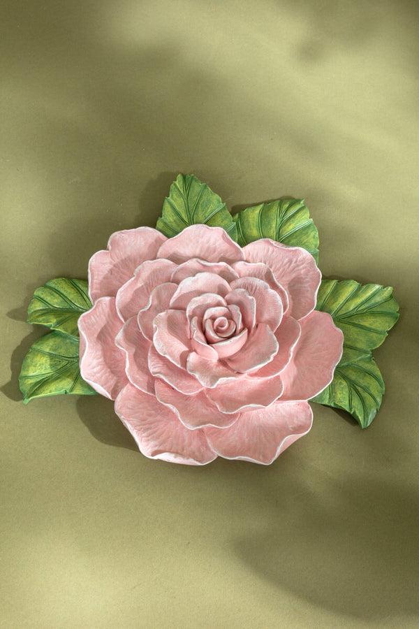 Carraig Donn Floral Rose-Shaped Wall Decor