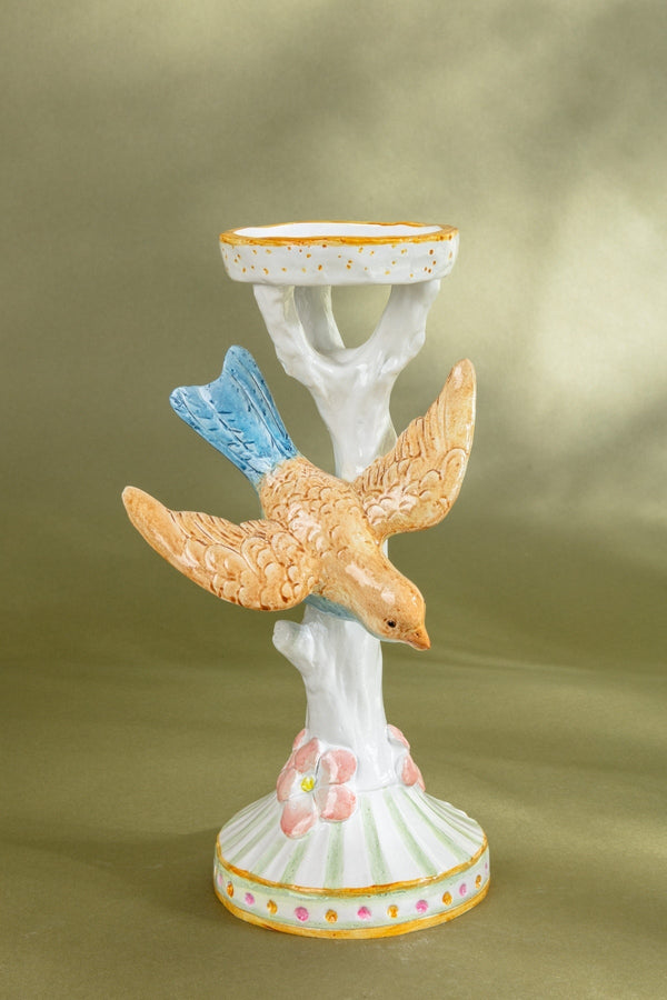 carraig donn Flying Bird Candle Holder