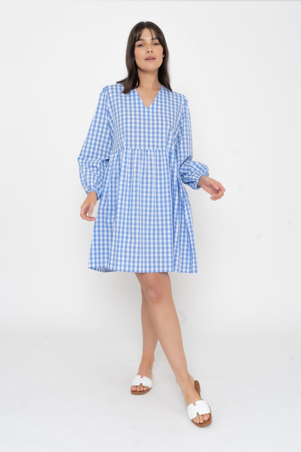 carraig donn Gingham Knee Length Dress