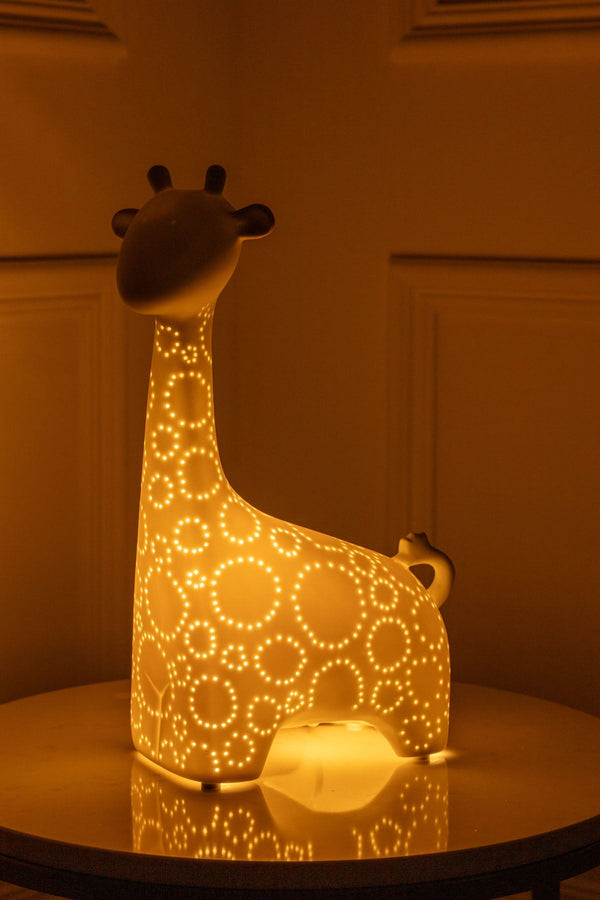 Carraig Donn Giraffe Shaped Ceramic Table Lamp