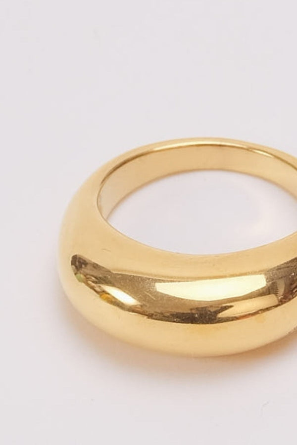 Carraig Donn Gold Chunky Ring - Size 7