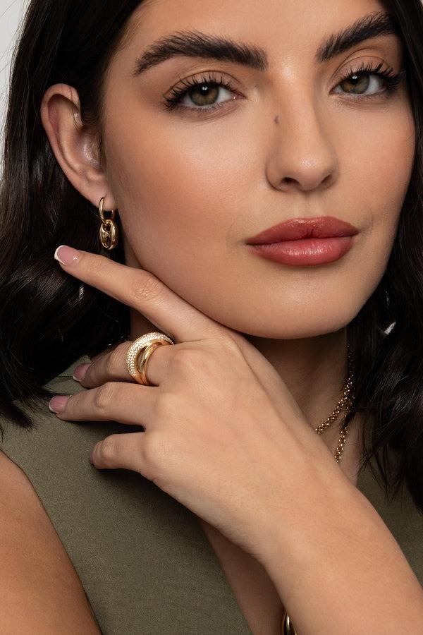 Carraig Donn Gold Ensley Ring Size 8