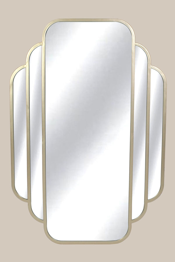 Carraig Donn Gold Finish Wall Mirror