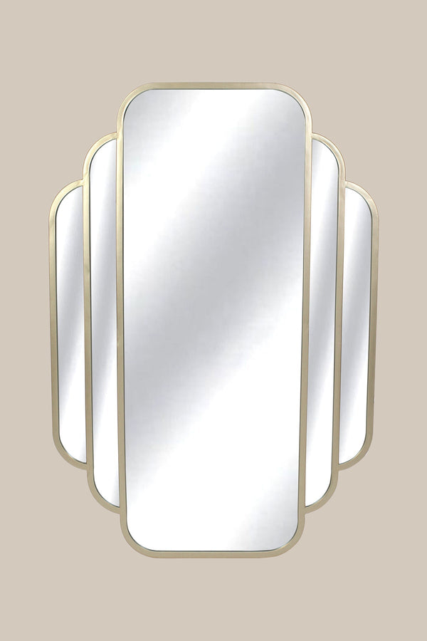 carraig donn Gold Finish Wall Mirror