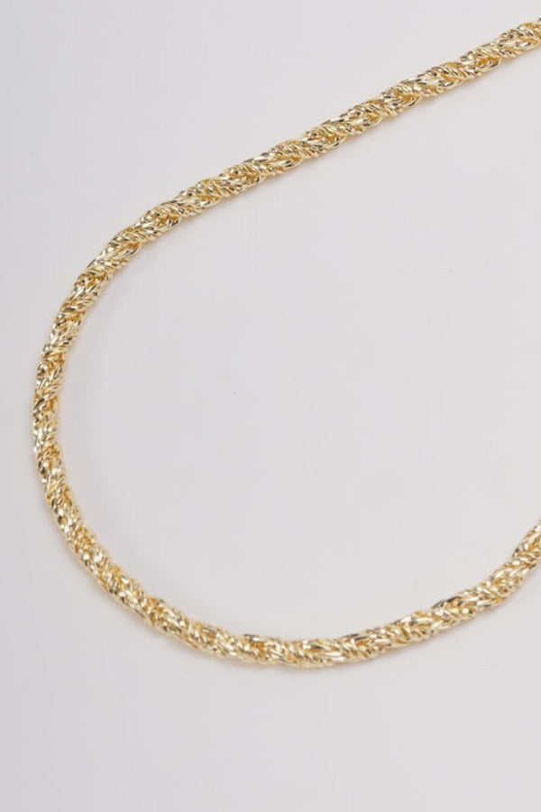 Carraig Donn Gold Rope Chain Necklace