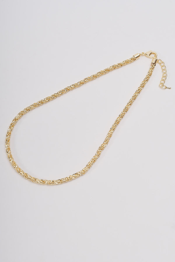 carraig donn Gold Rope Chain Necklace