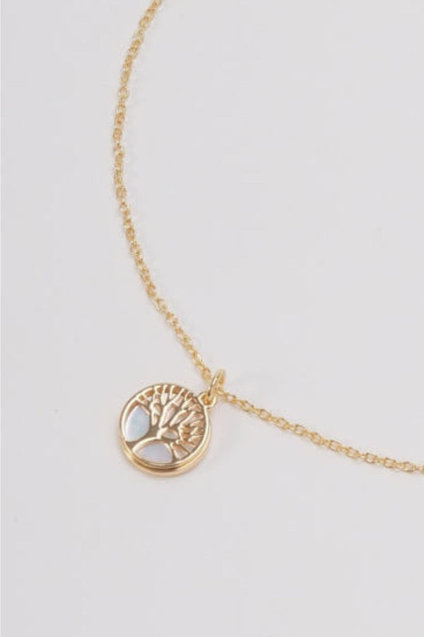 Carraig Donn Gold Tree Of Life Necklace