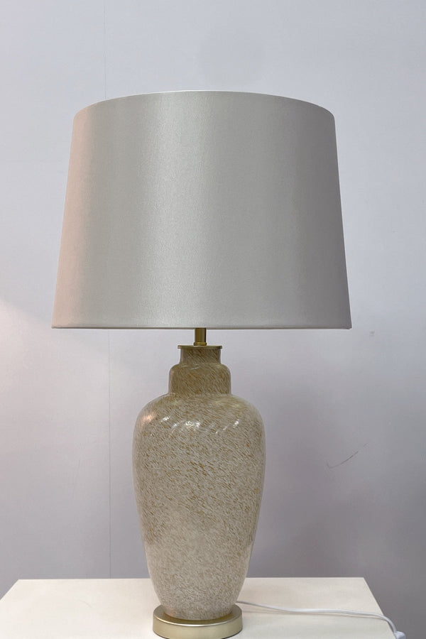 Carraig Donn Golden Glass Swirl Lamp