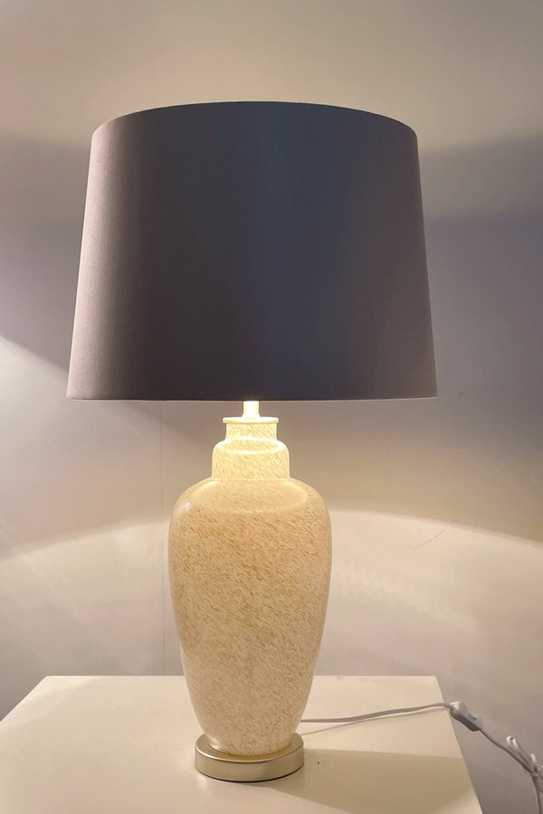 carraig donn Golden Glass Swirl Lamp