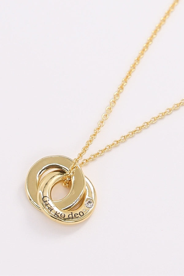 Carraig Donn Grá Go Deo Pendant