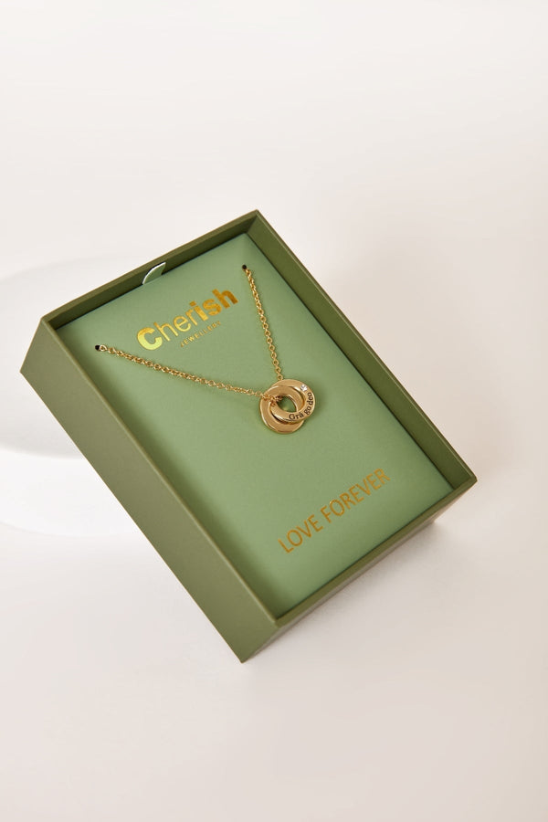 carraig donn Grá Go Deo Pendant