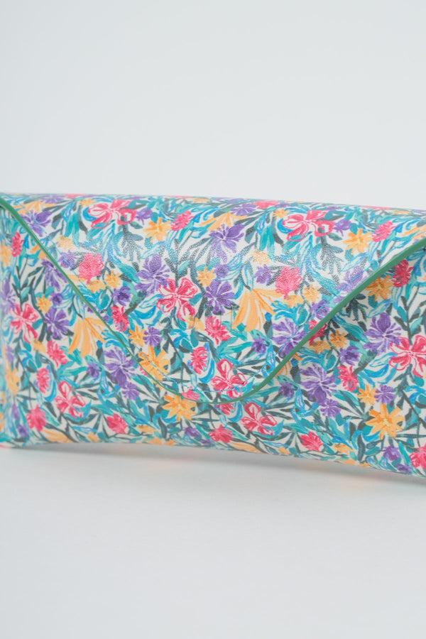 Carraig Donn Green Floral Print Sunglasses Case