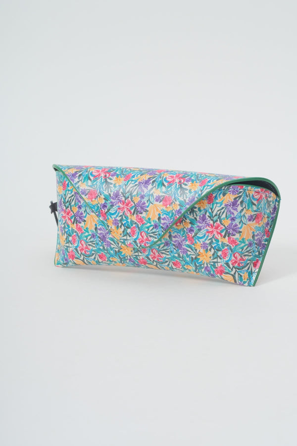 Carraig Donn Green Floral Print Sunglasses Case