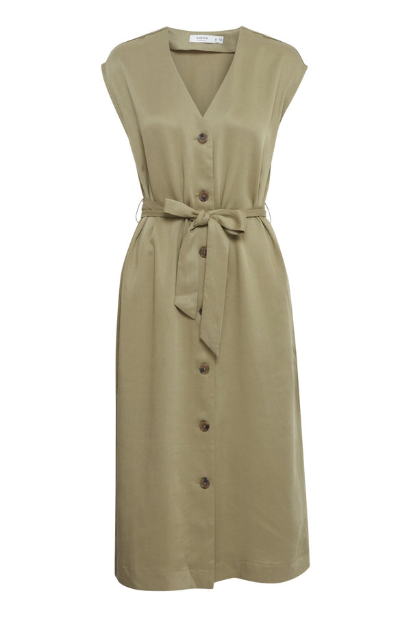 Carraig Donn Green Midi Dress