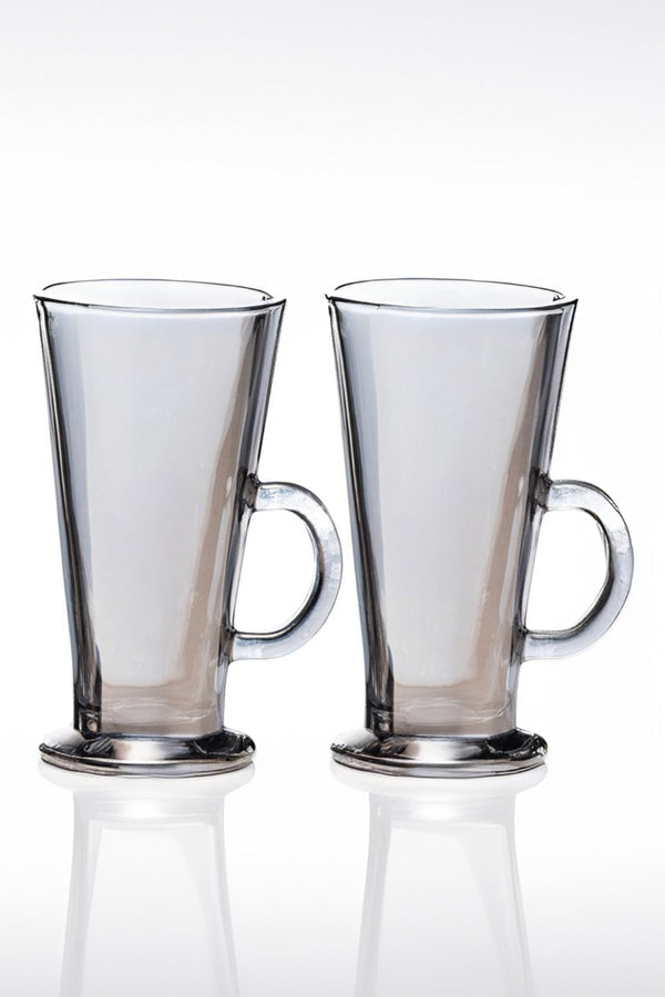 Carraig Donn Grey Lustre Latte Set Of 4