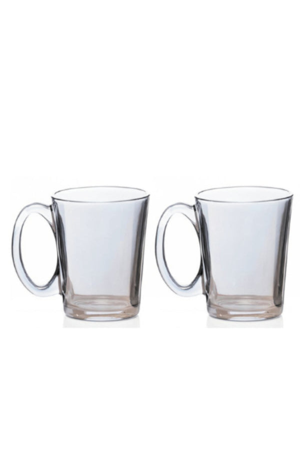 Carraig Donn Grey Lustre Mug Set Of 4