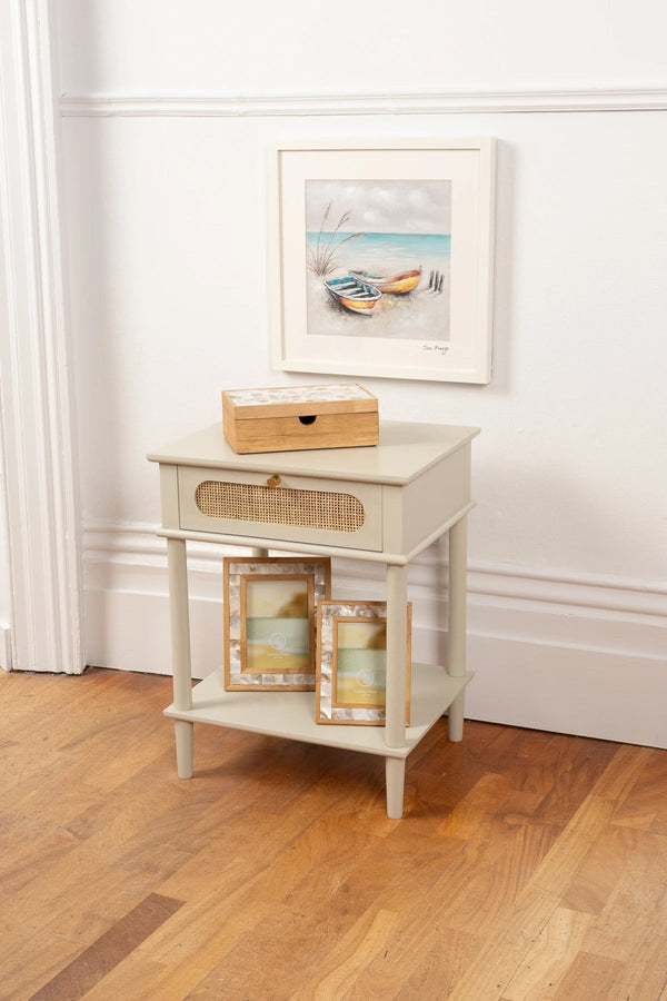 Carraig Donn Hannah Natural Rattan Side Table