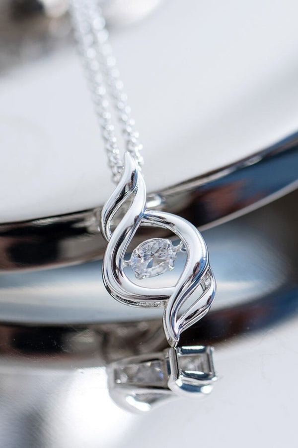 carraig donn Hollywood Double Twist Pendant