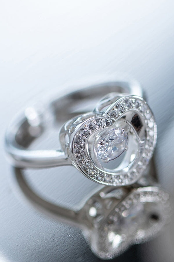 carraig donn Hollywood Heart Ring