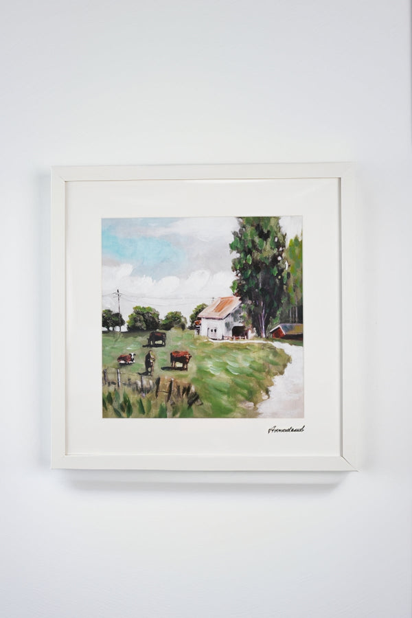 carraig donn Homestead Framed Wall Art