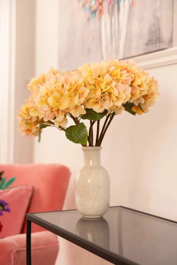 carraig donn Hydrangea Bouquet Artificial Flower