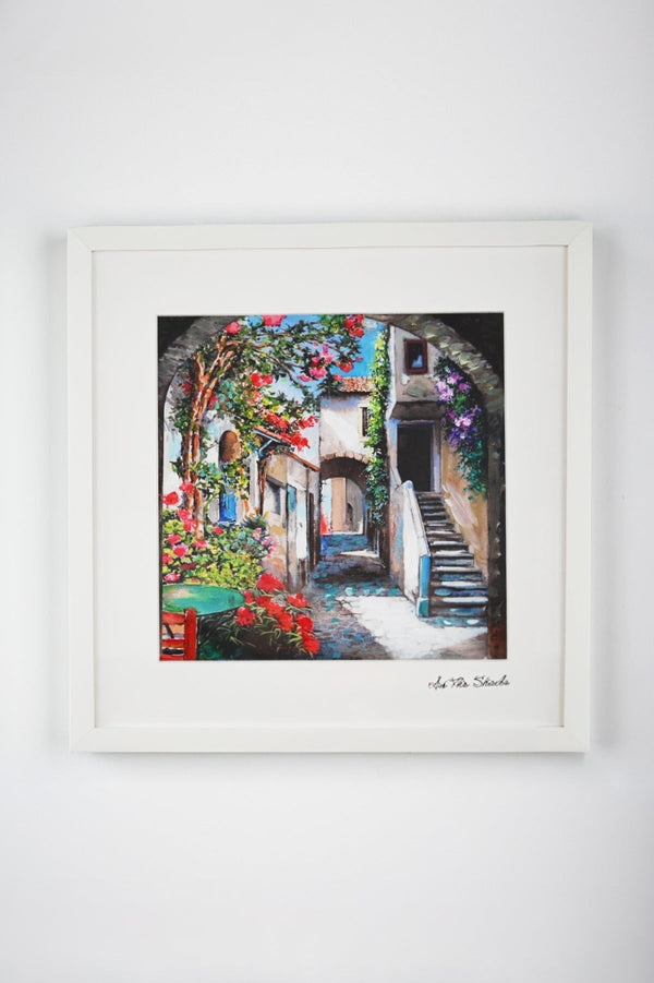 carraig donn In The Shade Framed Wall Art