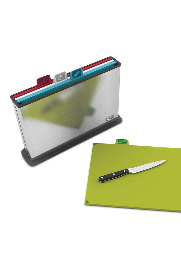 carraig donn Index Steel Chopping Board Set