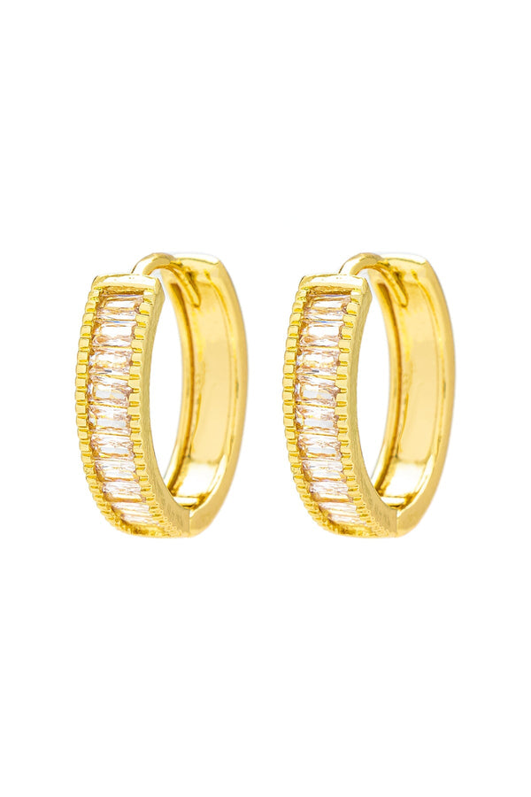 Carraig Donn Izabella B Medium Gold Hoops