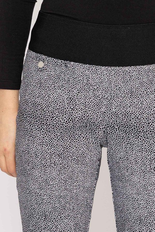 Carraig Donn Jacquard Pant In Animal Print