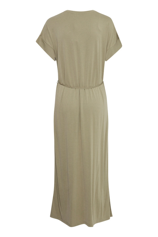Carraig Donn Khaki Green Midi Dress