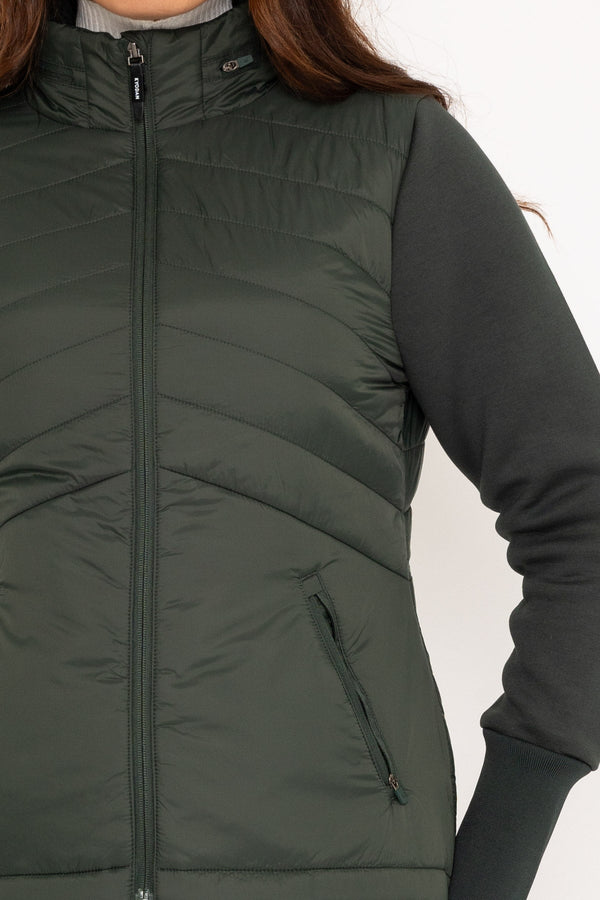 Carraig Donn Khaki Hybrid Jacket