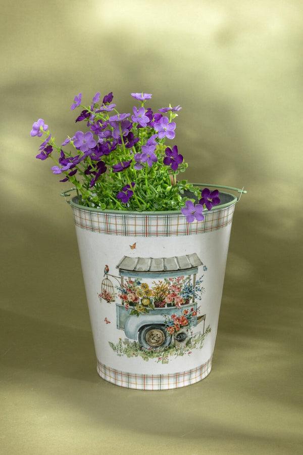 Carraig Donn Large Meadow Metal Bucket
