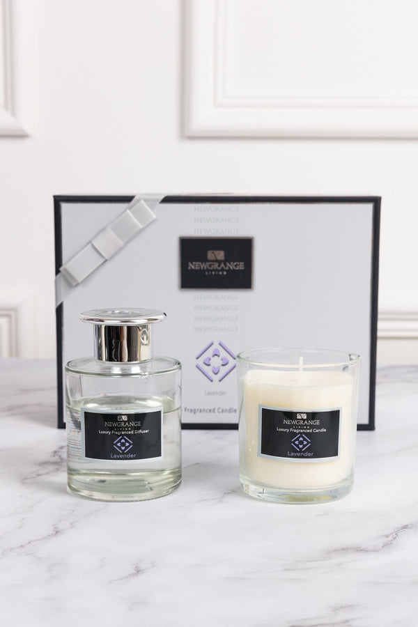 Carraig Donn Lavender Diffuser & Candle Set