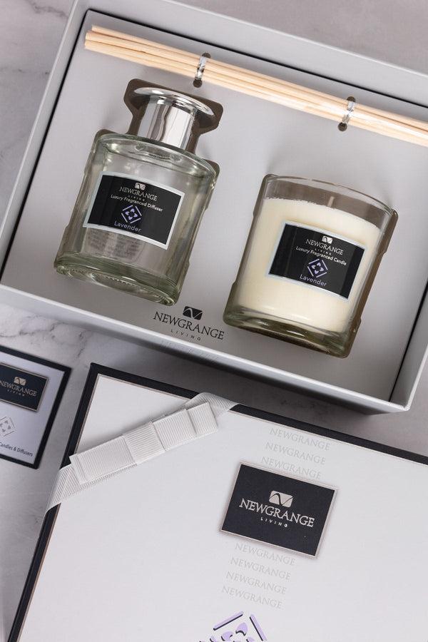 carraig donn Lavender Diffuser & Candle Set