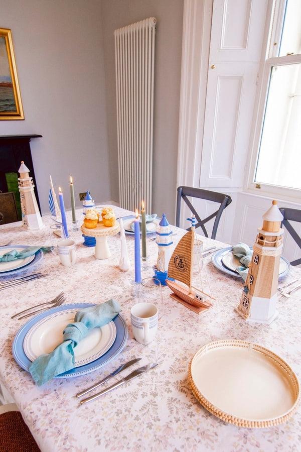 Carraig Donn Light Blue Bay Platter