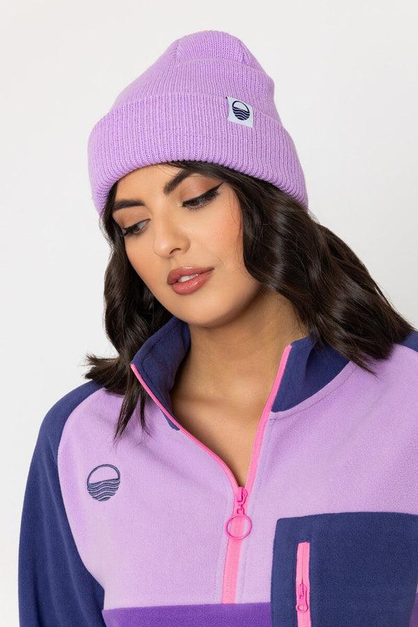 Carraig Donn Lilac Beanie Hat