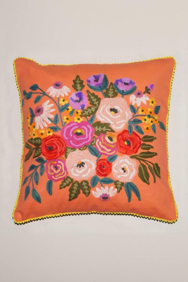 Carraig Donn Lily Floral Cushion 45x45cm